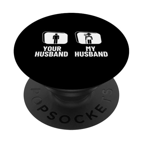 Farming Your Husband My Husband Moglie Funny Farmer PopSockets PopGrip Adesivo