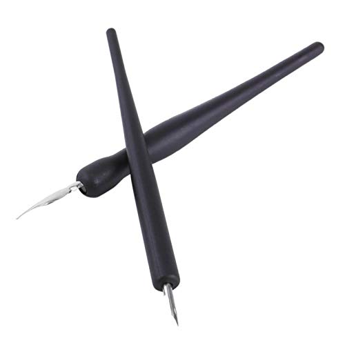 Zerodis Manga Pen Cartoon Comic Pen Nib Drawing Tools Comic Dip Pen Set With 2 Black Pen Holders 5 Nibs 1 Drawing Eraser #TOP6