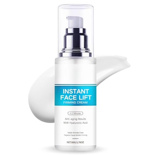 Instant Skin Tightening Cream For Face, Instant Face Lift Tightening Cream, Skin Firming Anti Aging face Cream For Women, Day & Night Skin Moisturiser For Women, instant Wrinkle Remover Sagging Skin