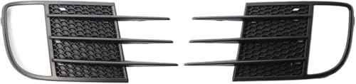 Parrilla para VW Golf 6 MK6 para solucionar roturas en parachoques, rejilla inferior antiniebla (par)