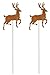 Produktbild DARO DEKO Metall Garten-Stecker 90cm Rentier rostig 2 Stück