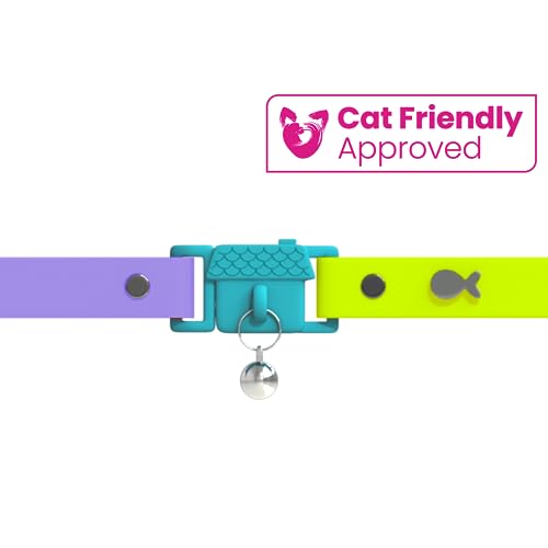 Image of Kittyrama Tahiti Cat Collar. Breakaway. Vet Approved. As Seen in Vogue. Other Styles Available