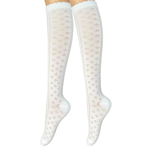 Snyvpra Lange Trachtenkniestrümpfe 35-42, Trachtensocken Damen, Trachten Socken, Trachtenstrümpfe, Für Oktoberfest Damen Outfit, Oktoberfest Accessoires, Dirndl Accessoires