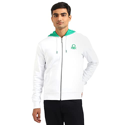 Image of United Colors of Benetton Men Hooded Sweatshirt