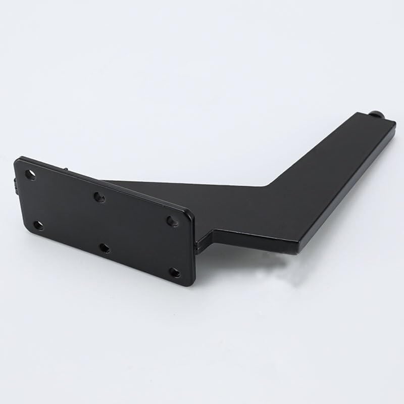 AVIMYA 2Pcs/Set Metal Furniture Legs 145/165mm Black Sickle Table Cabinets feet Sofa Bed TV Cabinet Legs Inclined Furniture feet (Color : 14.5 cm)