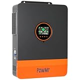 6500W 分割相ソーラーインバーター 48V~120V/240V UL1741 6500W パワーインバーター 140A MPPTコントローラー内蔵 最大PV入力10kW 550V 最大6ユニットの並列稼働に対応 バッテリーレス稼働