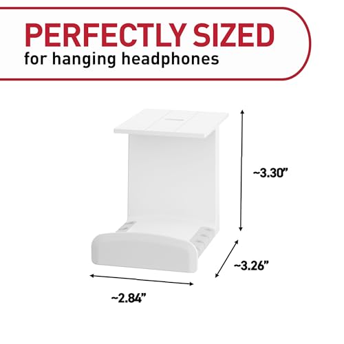 Image of Command Headphone Hanger, 1 Hook, 4 Large Strips