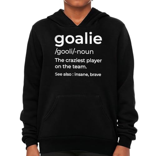 Goalie Definition Kids' Hoodie - Boy Soccer Gift - Soccer Player Gift Ideas