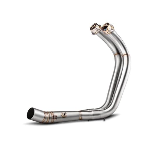 Ligne d'échappement complet moto 51mm finition R77 Style 8 pour Yamaha XSR700 et MT07 - 5