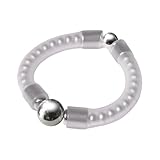 クマッキーZⅡ珠型 包茎が気になる方 皮剥き 矯正対策リング 素材は医療レベルシリコンチューブ使用 日本製 紛失ストラップ無