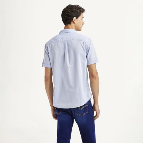 Image of Levi's Men's Solid Slim Fit Shirt White