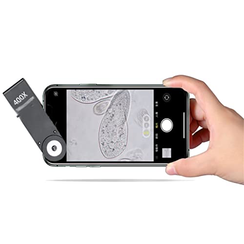 Microscope pour téléphone portable 400x loupe détails