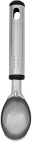 Mimo Style Colher de Aço Inoxidável para Sorvete, com Formato Arredondado, Prática e Multiuso. Com Alça no Cabo para Pendurar em Suporte de Parede, Faça Bolas de Sorvetes Com Facilidade