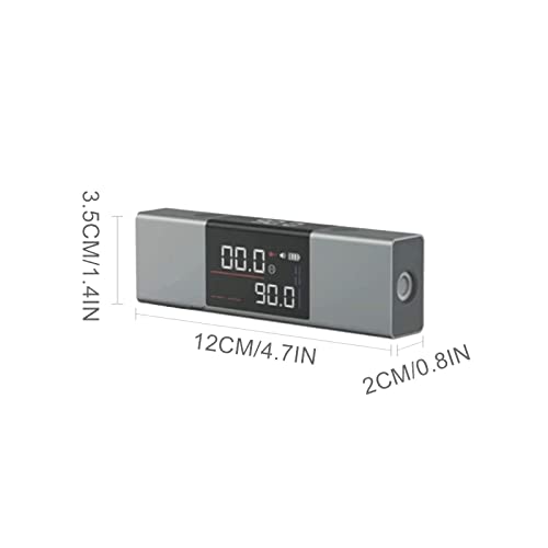 Inclinómetro Digital de Ángulo con Pantalla LED miniatura 5