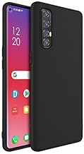 Helix Oppo Reno3 Pro Case, Bumper Drop Protection Soft Bumper Anti Scratch Cover Case for for Oppo Reno3 Pro - Black