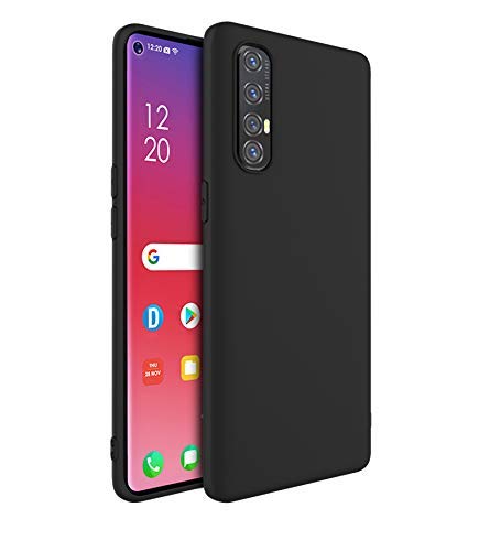 Helix Oppo Reno3 Pro Case, Bumper Drop Protection Soft Bumper Anti Scratch Cover Case for for Oppo Reno3 Pro - Black (B085WXRYQT) Amazon Price History, Amazon Price Tracker