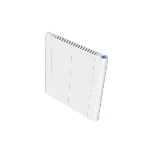 Fácula - Emisor Seco Ultrafino Serie S 600w | Programación diaria/semanal | Función ventanas abiertas | Baby care