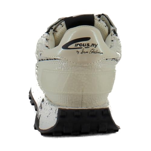 Circus NY by Sam Edelman Women's Devyn Sneaker, Vanilla Bean/Black, 7.54