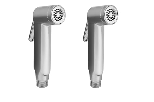Image of LUVBATH Italian Design Health Faucet Gun for Toilet | High Pressure ABS Jet Spray | Durable, Leakproof & Easy to Clean | Ergonomic Handheld Bidet for Bathroom | Pack of 2