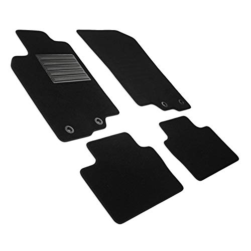 Tapis sur Mesure en Velour Premium Noir MTM SP-1321 Honda Insight II