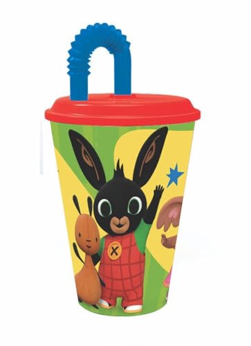 Nobrand – Bicchiere Bing Con Cannuccia 430 Ml