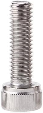 1/2Pcs Hexagon Socket Bolt M10 M12 M16A2-70 304 Stainless Steel Hexagon Hex Socket Cap Head Screw Bolt(M16 mm(1Pc),110mm)