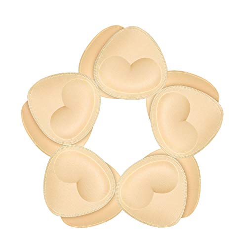 URSMART Bra Pad Inserts, Inserts Bra Cups Replacement Bra Pads Women's Comfy Sports Cups for Sport Bra Bikini Bra