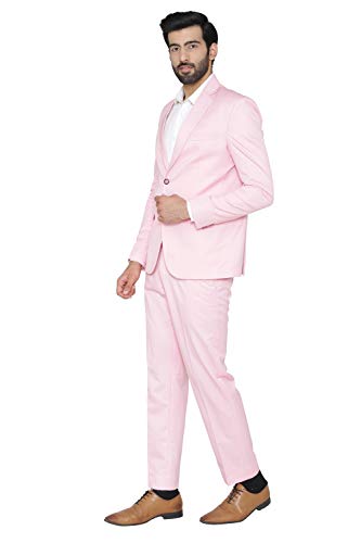 Image of WINTAGE Men's Polyester Cotton and Evening 2 Pc Suit
