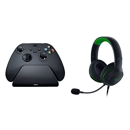 Image of Razer Legendary Duo Bundle for Xbox: Kaira Wireless Headset and Quick Charging Stand - Controller Sold Separately