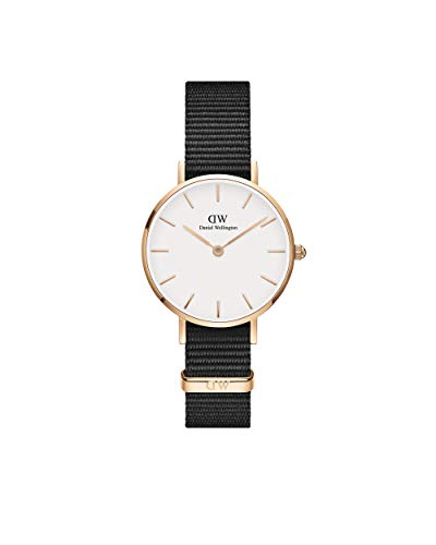 Preisvergleich Produktbild Daniel Wellington Unisex Erwachsene Analog Quarz Uhr mit Nylon Armband DW00100251