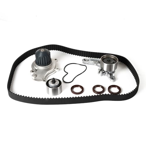4621844 Engine Timing Belt Kit Water Pump Fits for 2003-2005 Neon 2.4L, for 2003-2009 PT Cruiser 2.4L Replacement 4781569AB, 4781570AB, 4884159AE