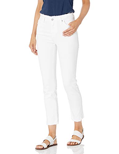 AG Adriano Goldschmied Women's Isabelle HIGH-Rise Straight Leg Crop Jean, Retro White, 25