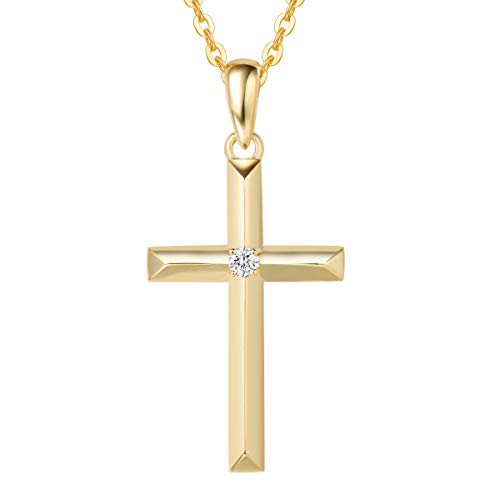 Collier Croix en Or FANCIME : Fini les Bijoux Qui Noircissent, Choisissez l'Or 14k