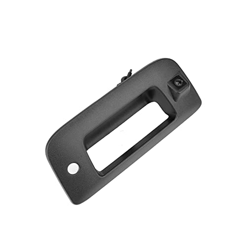 Image of Rear View Camera Backup Tailgate Handle Camera Compatible with Chevy Silverado and GMC Sierra Years 2007-2013,Tailgate Door Handle Replacement Camera(Color: Black)