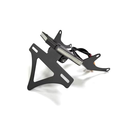 Support de plaque d'immatriculation à montage central rigide anti-vibrations CB650R