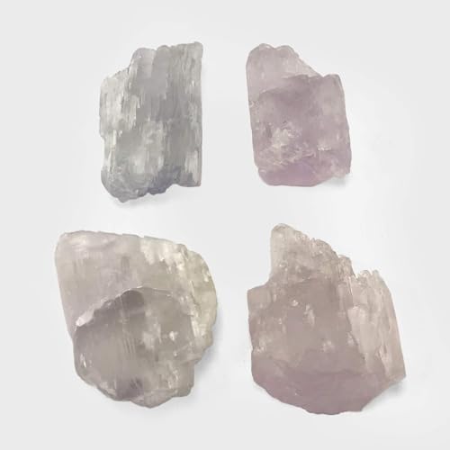 Natural Rainbow Kunzite Raw Gemstone...