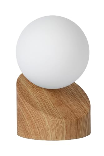 Lucide LEN - Lampa stołowa - Ø 10 cm - G9 - Jasne drewno