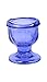 WHOLELIFEOBJECTS Glass Eye Wash Cup with Engineering Design to Fit Eyes for Effective Eye Cleansing - Eye Shaped Rim, Snug Fit (Blue)
