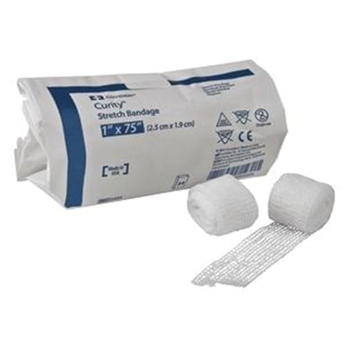 Curity Stretch Bandages, 1 x 75 Inch - Caja con 12 miniatura 1