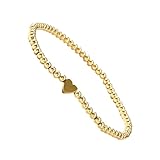 Xinsheinelry Pulsera de cuentas con cruz en tono dorado, ajuste cómodo, para actividades al aire libre, playa, cuentas multicolor, m, como se describe