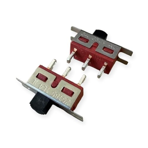 Interruptor SS-12E07 para rizador y aspiradora de 3 pines 2 posiciones 3A 2
