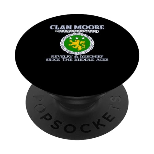 Clan Moore Scottish Moore apellido PopSockets PopGrip Adhesivo