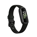 Google Fitbit Inspire 3 Health and Fitness Tracker with Stress Management, Workout Intensity, Sleep Tracking, 24/7 Heart Rate and More, Midnight Zen/black, One Size (S and L Bands Included)