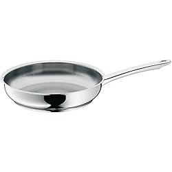 Sartenes Stainless Steel WMF Profi - Sartén 20 cm Sin Antiadherente de Acero Inoxidable, para Todo Tipo de Cocinas Incluido Inducción