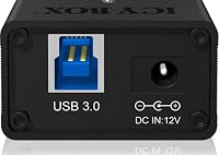 ICY Box USB 3.2 Gen 1 Hub 13 Port Aluminium mit Netzteil IB-AC6113 – Ansicht 7