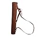 Handmade Brown Leather Archery Arrow Quiver with Adjustable Strap for Secure Arrow Storage and Comfortable Carrying