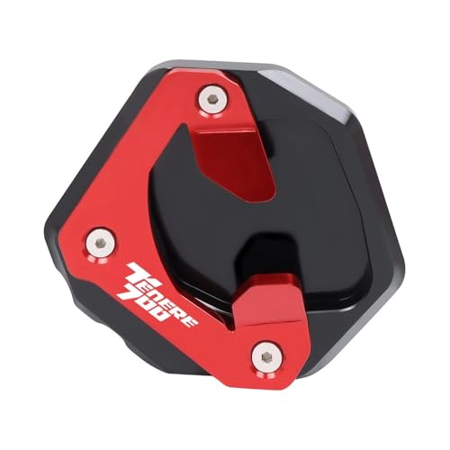 ���}�n�ɑΉ� �e�l���p 700 XTZ700 T700 2019-2023 �I�[�g�o�C�L�b�N�X�^���h���T�C�h�X�^���h�g�剄���v���[�g�p�b�h(Red 1)