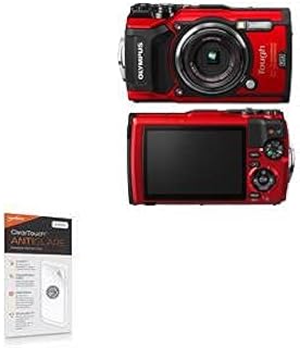 BoxWave Screen Protector Compatible with Olympus TG-5 (Screen Protector by BoxWave) - ClearTouch Anti-Glare (2-Pack), Anti-Fingerprint Matte Film Skin for Olympus TG-5, Olympus TG-5 | Tough TG-6