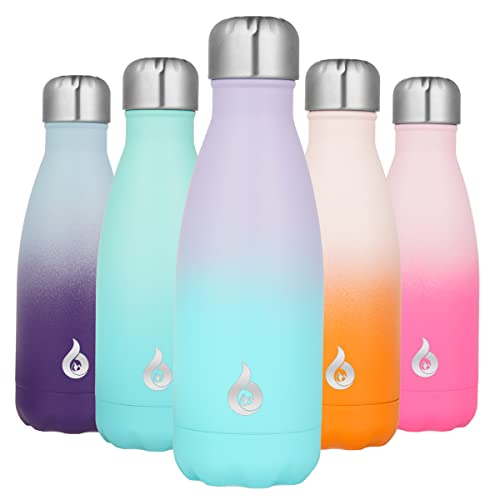 Image of BJPKPK Insulated Water Bottles 12oz Double Wall Insulated Stainless Steel Water Thermal, Lavender Green