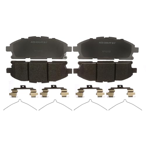 Plaquette de frein ACDelco 14D1552CHF1 anti-bruit pour un confort durable